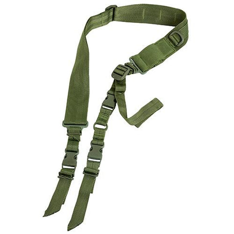 2 Point to Single Point Sling - Green