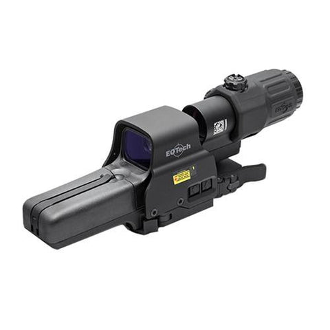 Holographic Weapon Sight, 65 MOA Ring, 2 Dots, Black