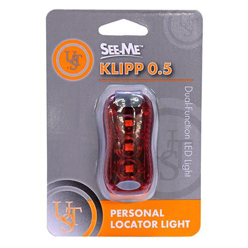 KLIPP 0.5 Light - 7.5 Lumens, 2xCR1220, Red