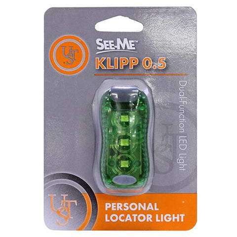 KLIPP 0.5 Light - 7.5 Lumens, 2xCR1220, Green