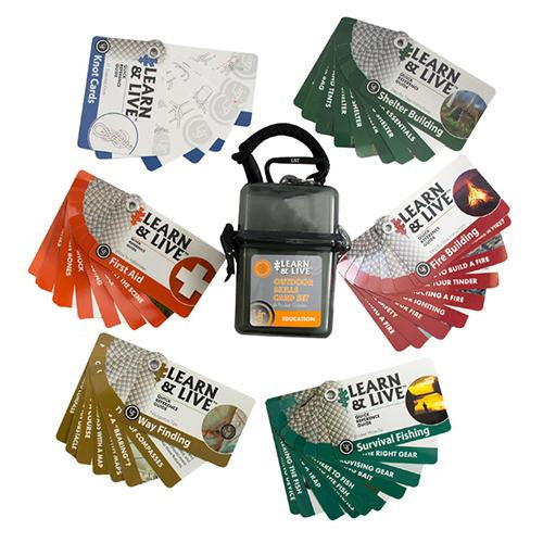 Learn and Live - Outdoor Skills Card Set