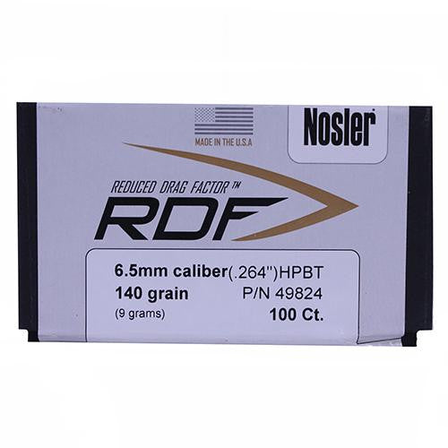 RDF - 6.5mm, 140 Grain, HPBT, Per 100