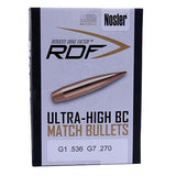 Nosler RDF - .30, 175 Grain,  Jacketed Hollow Point, Per 500