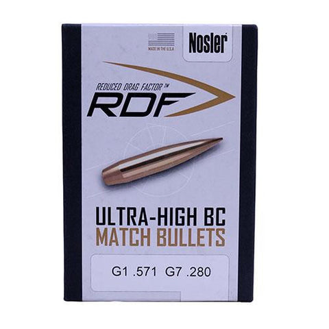 Nosler RDF - 6mm, 105 Grain, Jacketed Hollow Point, Per 500