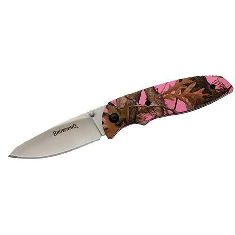 EDC Folder Knife - Pink Camouflage