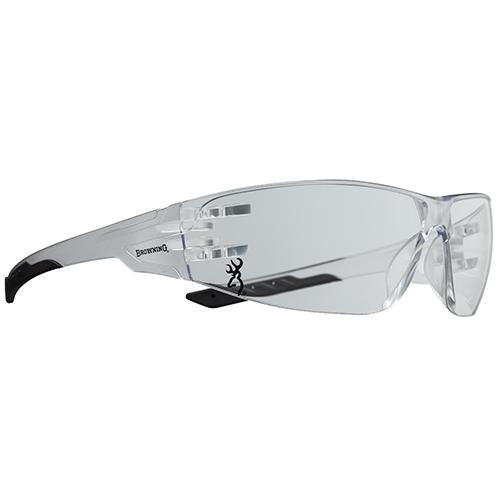 Shooters Flex Glasses - Clear-Black