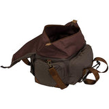 Lona - Canvas-Leather Range Bag, Flint-Brown