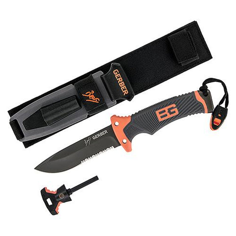 Bear Grylls Series - Survival, Ultimate, Fixed Blade, Clam Package