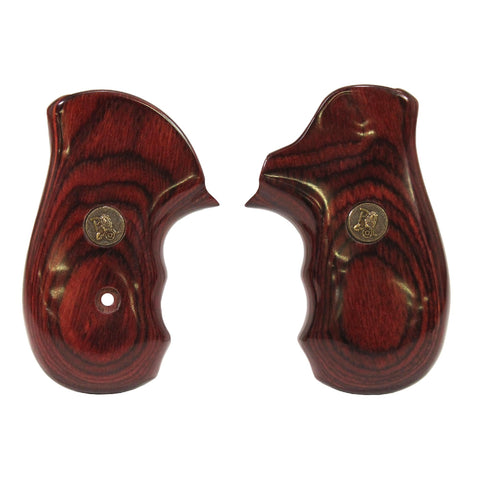 Renegade Wood Laminate Pistol Grips - Ruger SP101, Rosewood, Smooth