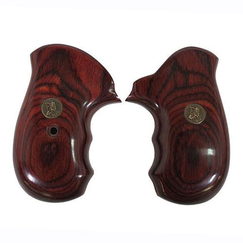 Renegade Wood Laminate Pistol Grips - Taurus, Small Frame, Rosewood Smooth