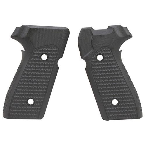 Sig P225-A1 Grip - Piranha G10, Solid Black