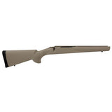 Rubber Overmolded Stock for Howa 1500 - Short Action Heavy Varmint Full Length Bed, Flat Dark Earth