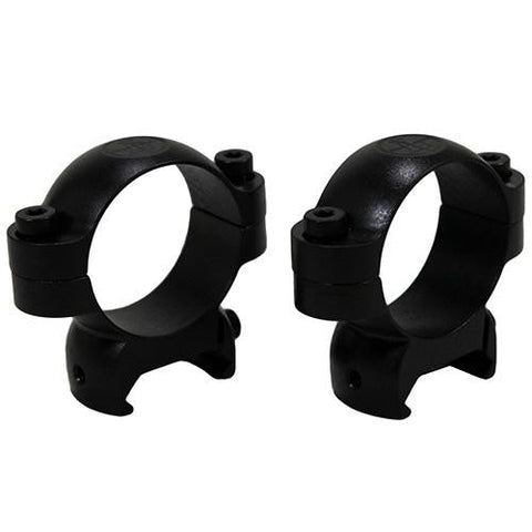 30mm LRW Weaver-Style Mounting Rings, Medium, Matte Black