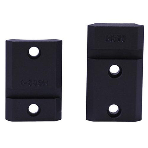 QRW Mounting Systems - Weatherby Mark V, 2 Piece, Matte Black