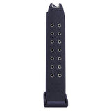 Glock 17-19-26 Magazine - 9 MM, 17 Rounds, Black, Polymer