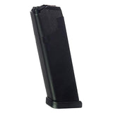 Glock 17-19-26 Magazine - 9 MM, 17 Rounds, Black, Polymer