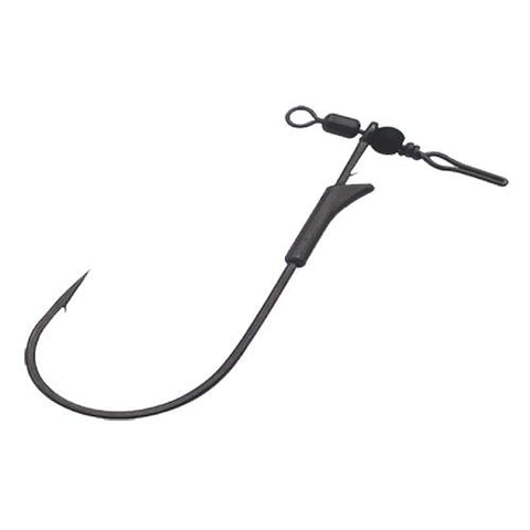 G Finesse Swivel Shot Worm Hook - Size 1, NS Black, Per 3