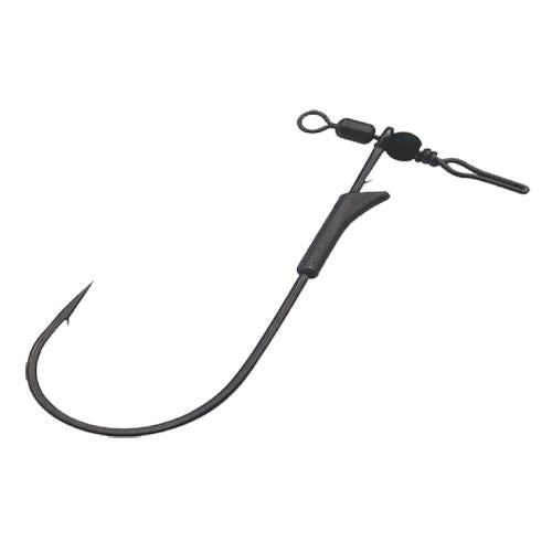 G Finesse Swivel Shot Worm Hook - Size 1-0, NS Black, Per 3