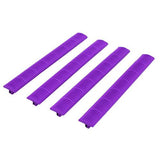 KeyMod Wedge Lok Rail Covers - Purple, Per 4