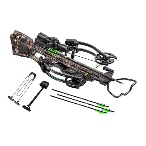 Vortec RDX Crossbow Package - with Pro-View 2 Scope, Dedd Sled 50, Mossy Oak Country