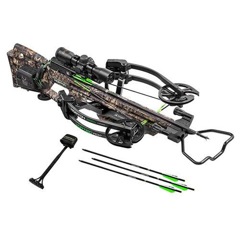 Vortec RDX Crossbow Package - with Pro-View 2 Scope, ACUdraw, Mossy Oak Country