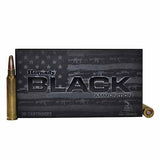 5.56 NATO - Black Ammunition, 75 Grains, Interlock HD SBR, Per 20