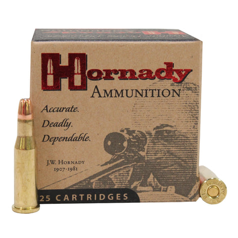 218 Bee Custom Ammunition, 45 Grains, Jacketed Hollow Point, Per 25