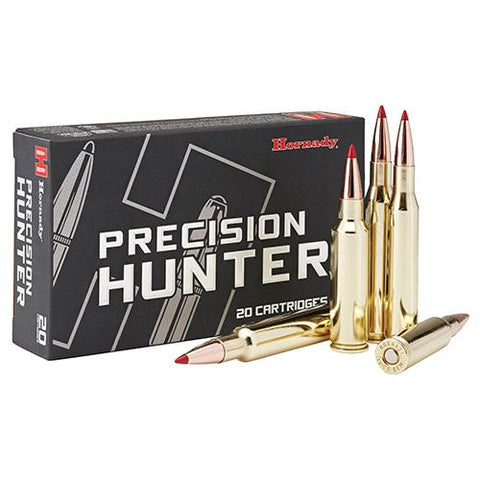 7mm-08 Remington Precision Hunter Ammunition, 150 Grains, ELD-X, Per 20