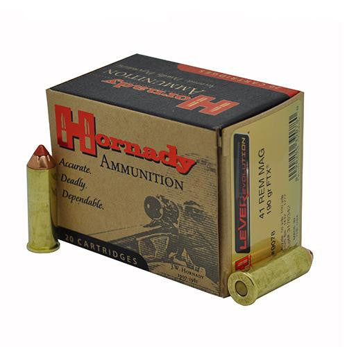 41 Remington Magnum - 190 Grains, FTX, Per 20