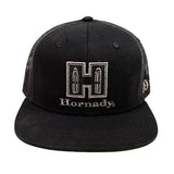 Cap - Black Mesh Flat Bill Snapback