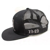 Cap - Black Mesh Flat Bill Snapback