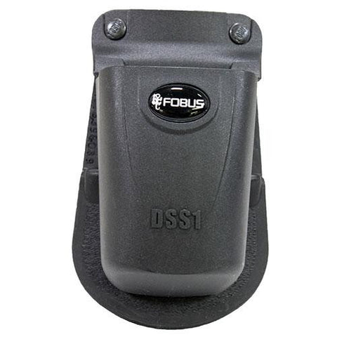 Paddle Magazine Holster, 9mm-40 Caliber Single-Stack Single, Black