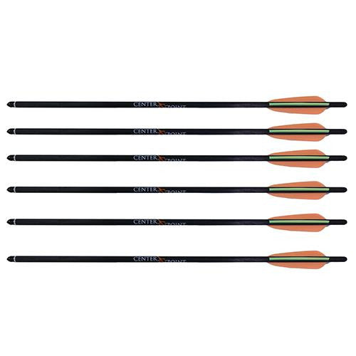 Crossbow Arrows - 20" Carbon, Per 6