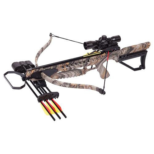 Tyro 4x Recurve Crossbow with 4x32mm Scope