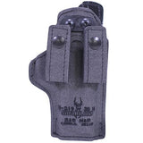 18 Inside Waistband Holster - Smith & Wesson M&P 9-40, Suede Black, Right Hand