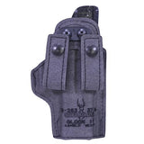 18 Inside Waistband Holster - Glock 19, 23, Suede Black, Right Hand