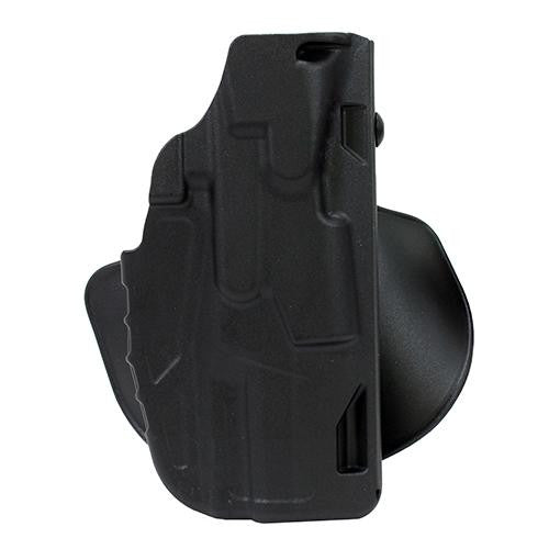 7378 7TS ALS Open Top Concealment Paddle Holster - H&K USP C9-40 Spur Hammer, Black, Right Hand