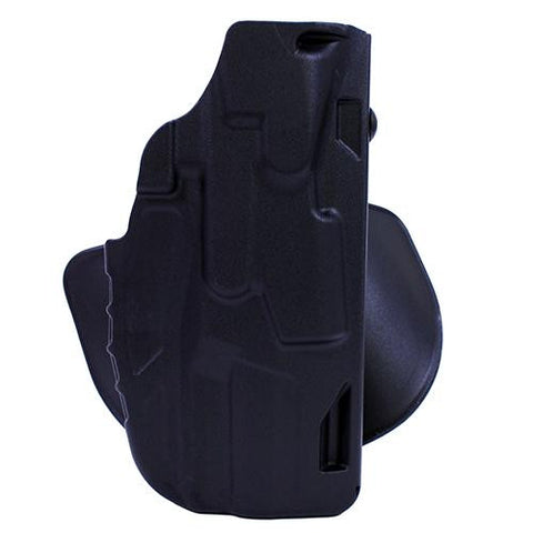 7TS ALS Open Top Concealment Paddle Holster - H&K VP9, Plain Black, Right Hand