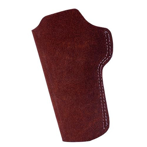 6 Waistband Holster - Natural Suede, Glock 43, S&W Shield, Ruger LC9, Sprgfld XDS, Right Hand