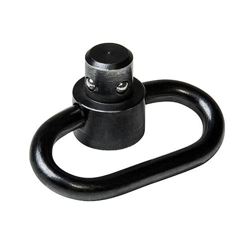 Sling Swivel - 1.25"  Quick Detachable, Black Steel