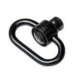 Sling Swivel - 1.25"  Quick Detachable, Black Steel