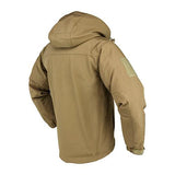 Trekker Jacket - Small,  Tan, Polyester Outside, Micro Fleece Inside