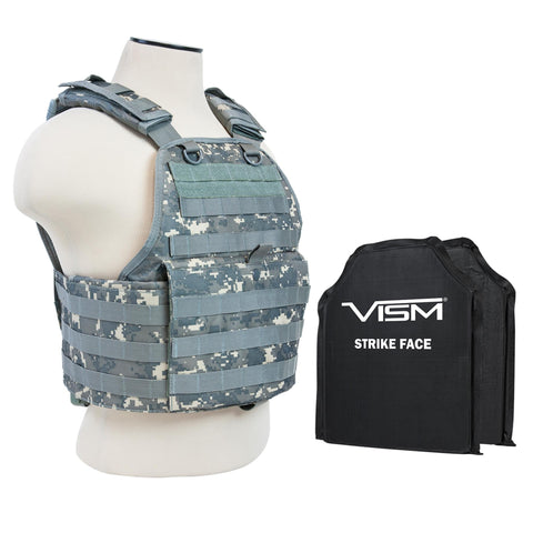 Plate Carrier Vest - 2, 10" x 12", Digital Camouflage