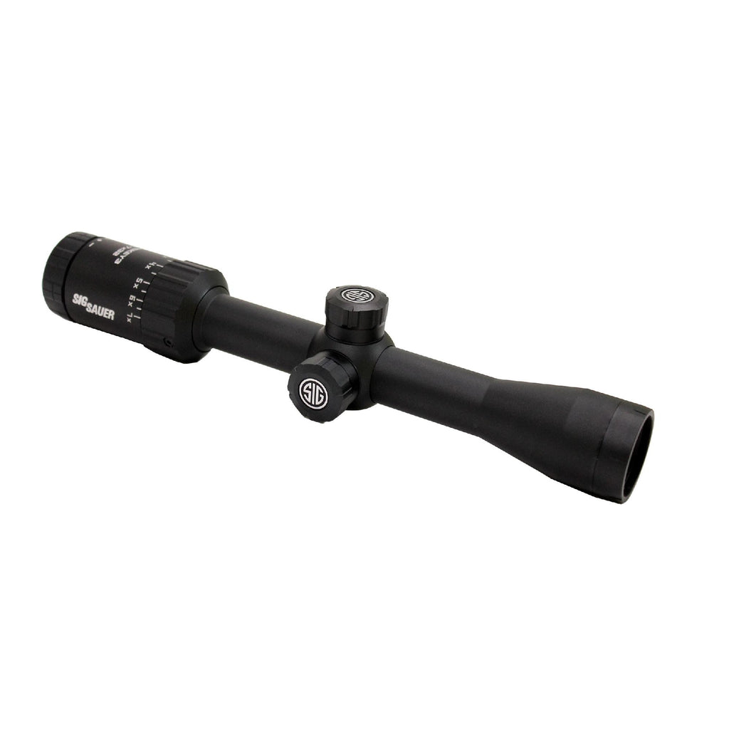 Whiskey3 SFP Hunting Riflescope - 2-7x32mm, 1" Main Tube, QuadPlex Reticle, Black