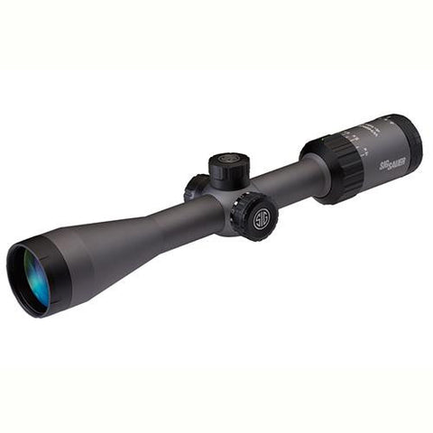 Whiskey3 SFP Hunting Riflescope - 4-12x40mm, 1" Main Tube, QuadPlex Reticle, Matte Black