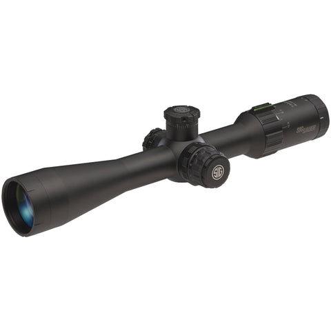 Tango4 FFP Tactical Riflescope - 4-16x44mm, 30mm Main Tube, DEV-L MRAD Reticle, Graphite