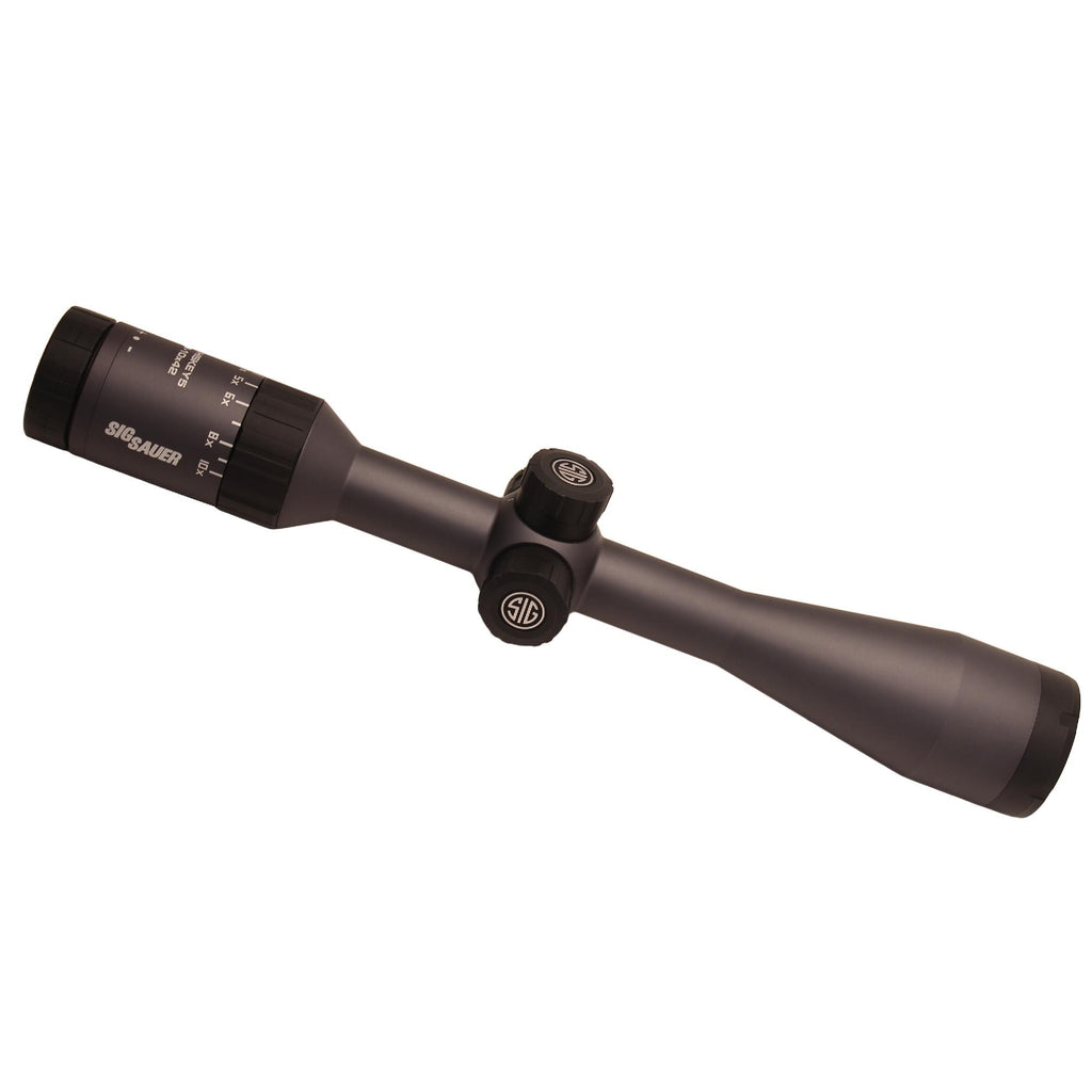 Whiskey5 SFP Hunting Riflescope - 2-10x42mm, 1" Main Tube, HellFire QuadPlex Reticle, Matte Black