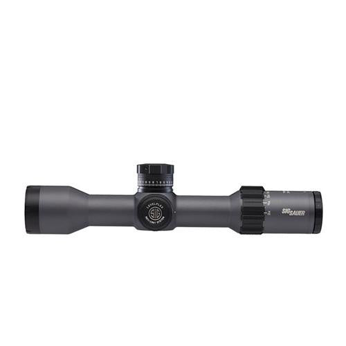 Tango4 FFP Tactical Riflescope - 6-24x50mm, 30mm Main Tube, DEV-L MRAD Milling. Graphite