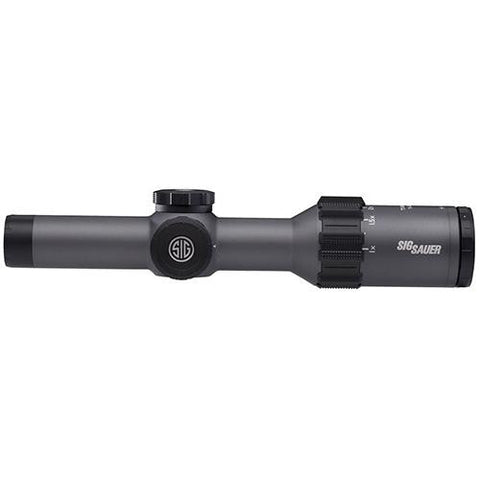 Tango6 FFP Tactical Riflescope - 1-6x24mm, 30mm Main Tube, 5.56-7.62 Horseshoe-Dot Reticle, Matte Black