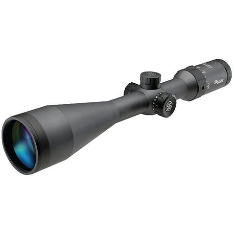 Whiskey5 SFP Hunting Riflescope - 2.4-12x56mm, 30mm Main Tube, HellFire TriPlex Reticle, Matte Black